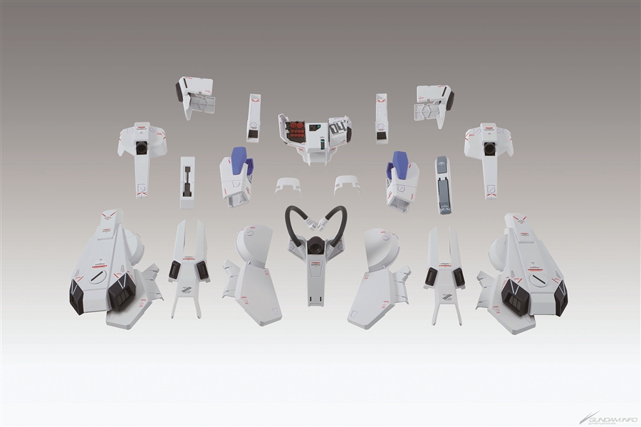 内蔵されたミサイル発射状態のディスプレイも可能！「MG FAZZ Ver.Ka
